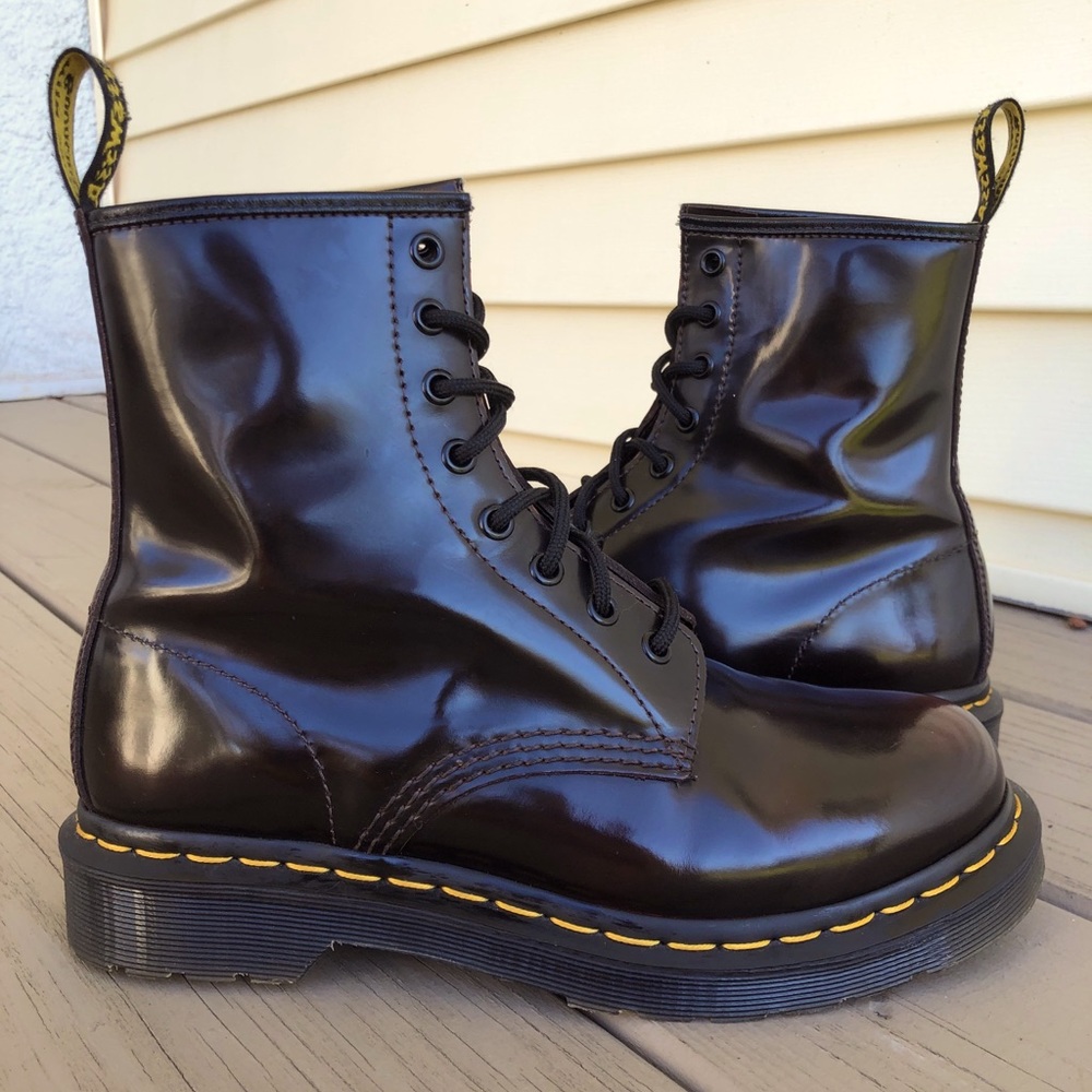 Dr. Martens 1460 Arcadia Leather Lace Up Boots